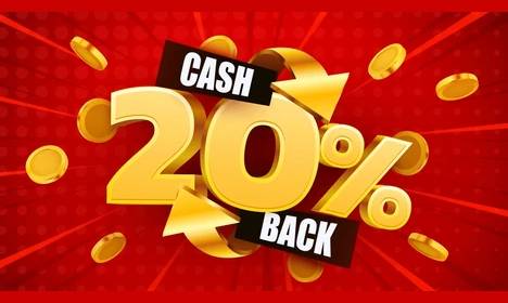 Cashback Harian 20%